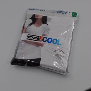 32 Degrees 2 pack white performance t-shirt